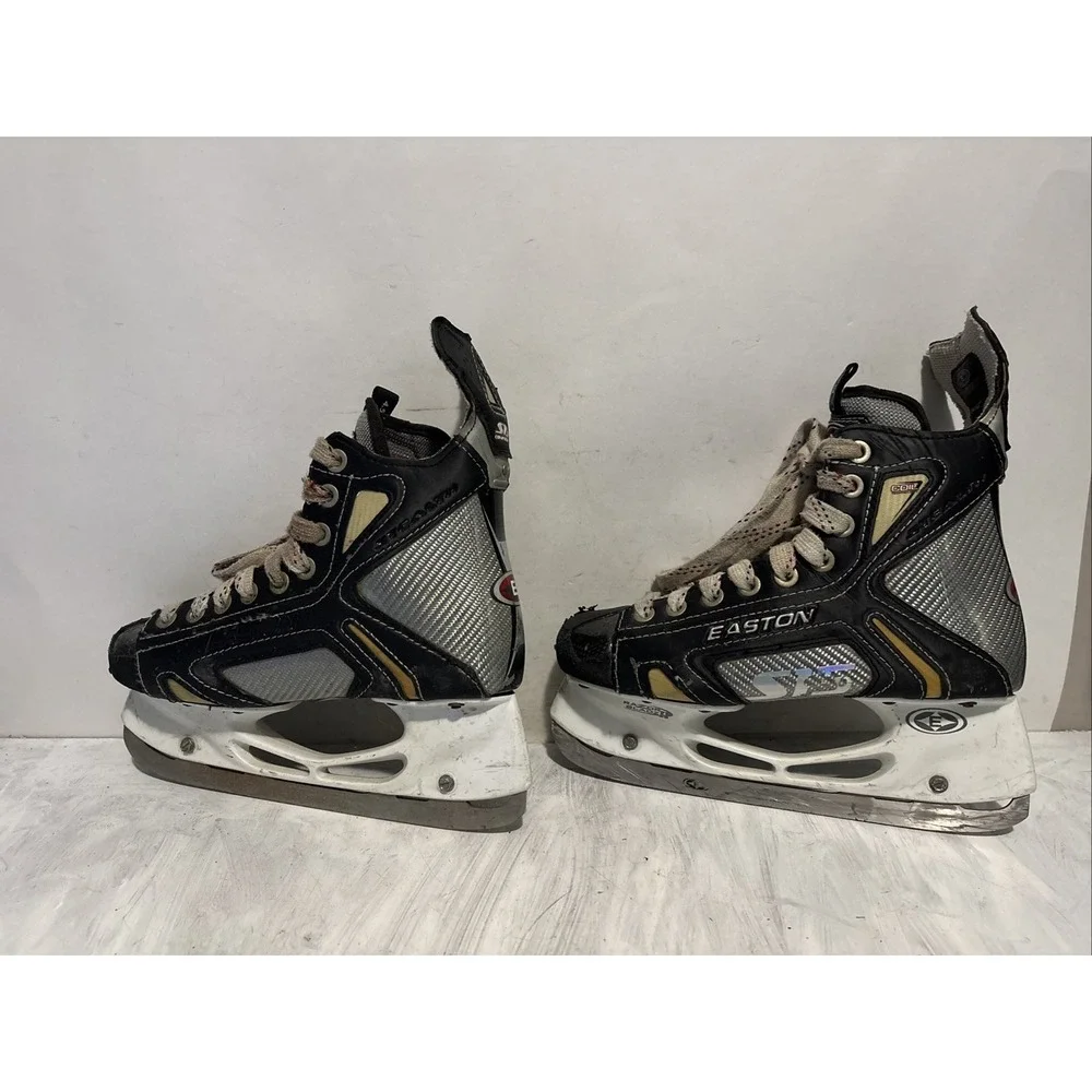 Easton Ice Hockey Skates Kids Size 4.5R WORN